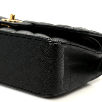 Chanel Caviar Quilted Small Double Flap Black 11 of 11