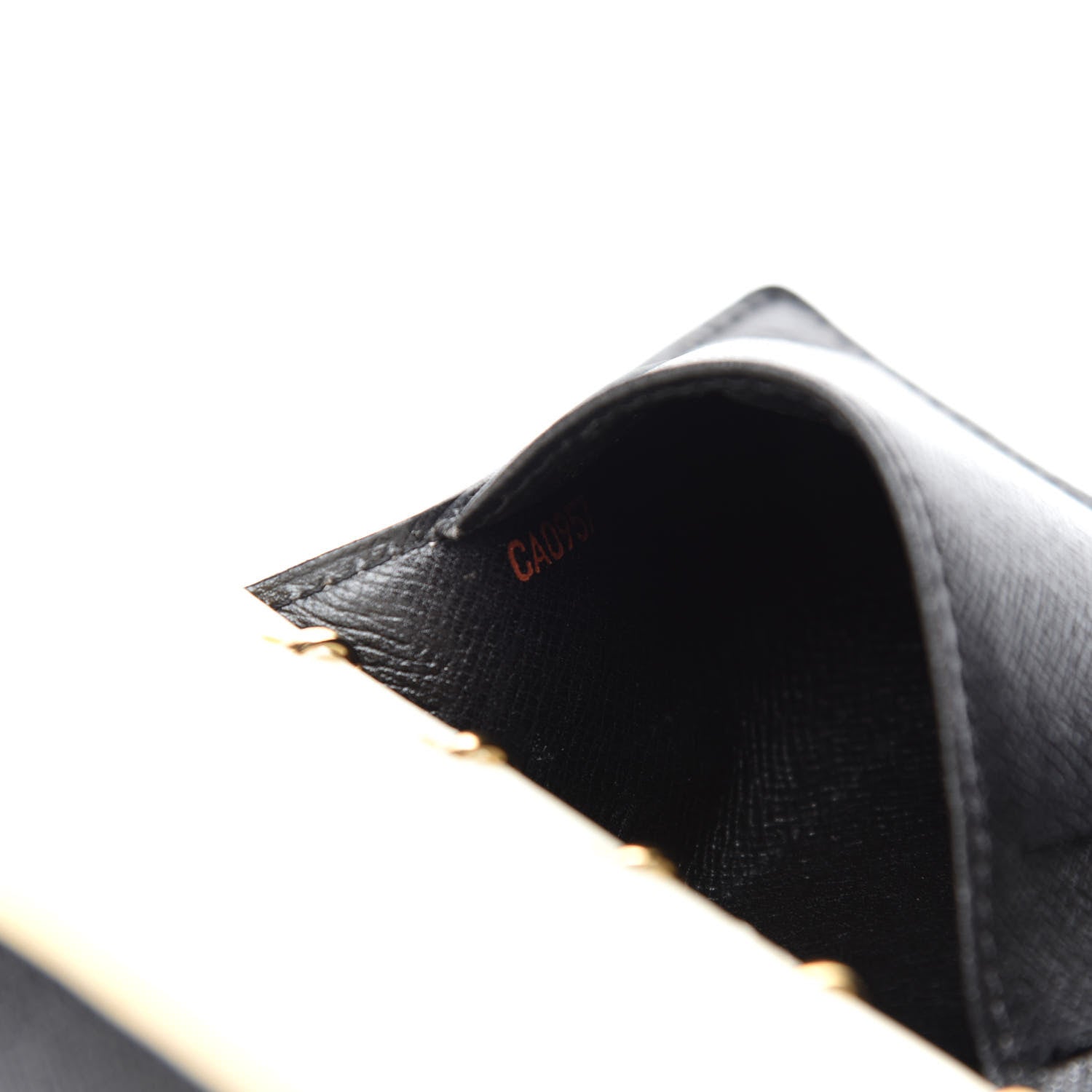 Louis Vuitton Epi Small Ring Agenda Cover Black 7 of 7