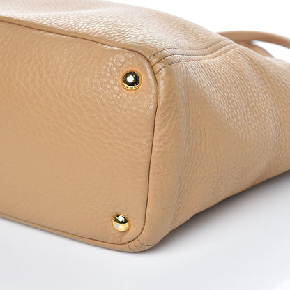 Prada Vitello Daino Side Pocket Tote Sughero 11 of 16