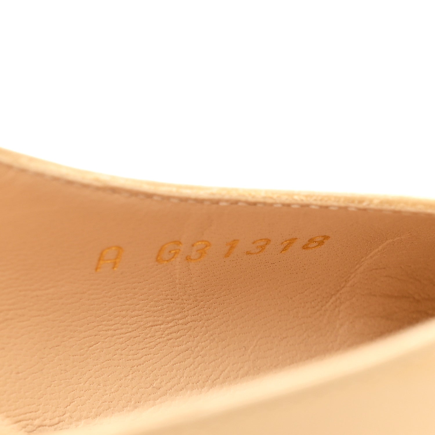 Chanel Goatskin Grosgrain Cap Toe CC Slingback Pumps 35 Beige Black 8 of 10