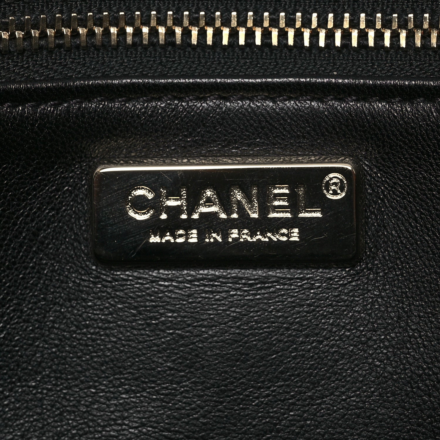 Chanel Rabbit Fur Large Chain Clutch Black 5 of 6