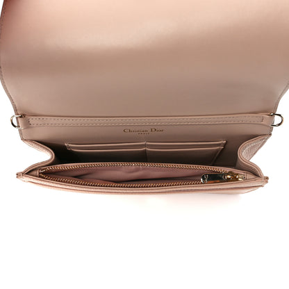 Christian Dior Grained Calfskin Diorama Wallet on Chain Pouch Nude 5 of 12