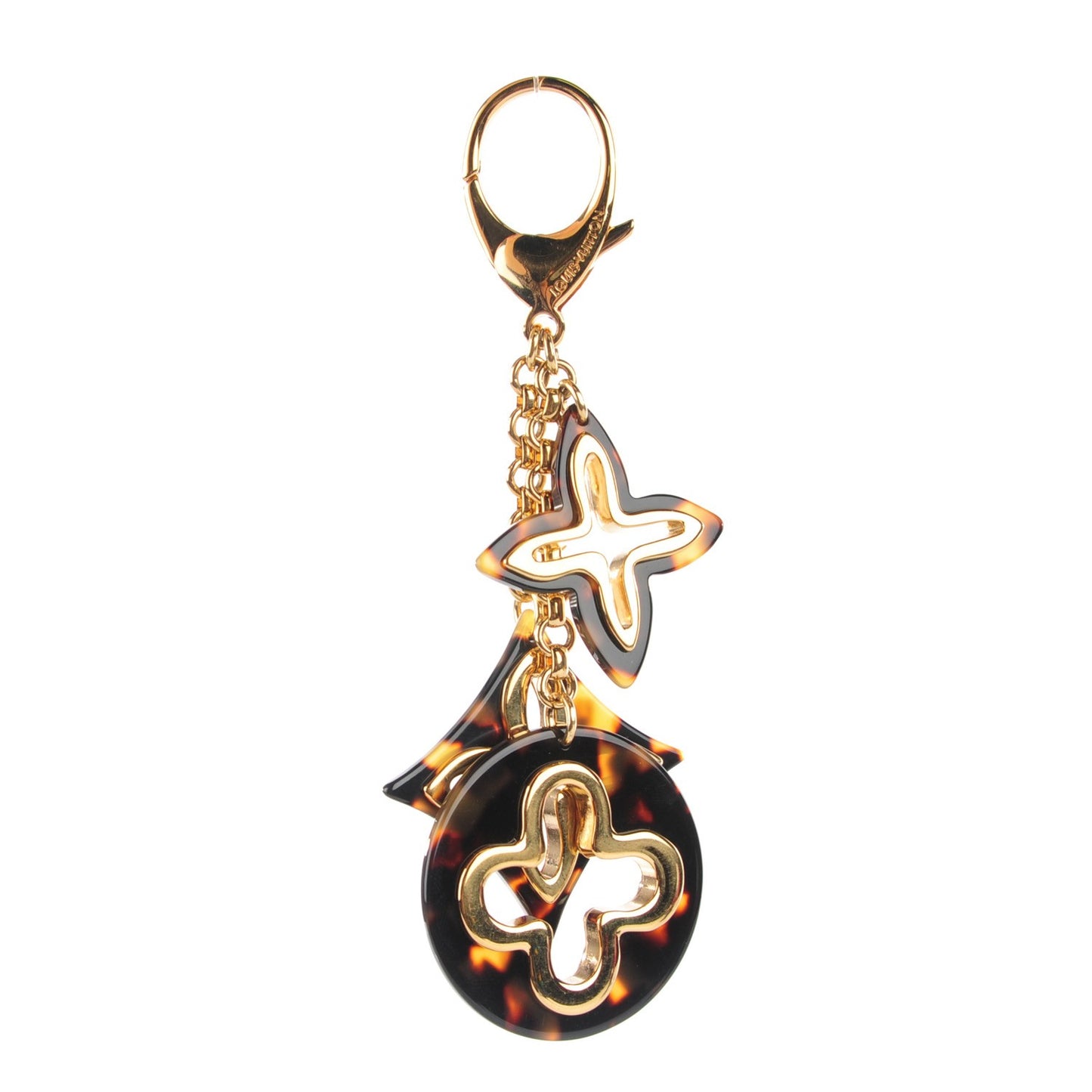 Insolence Bag Charm Ecaille