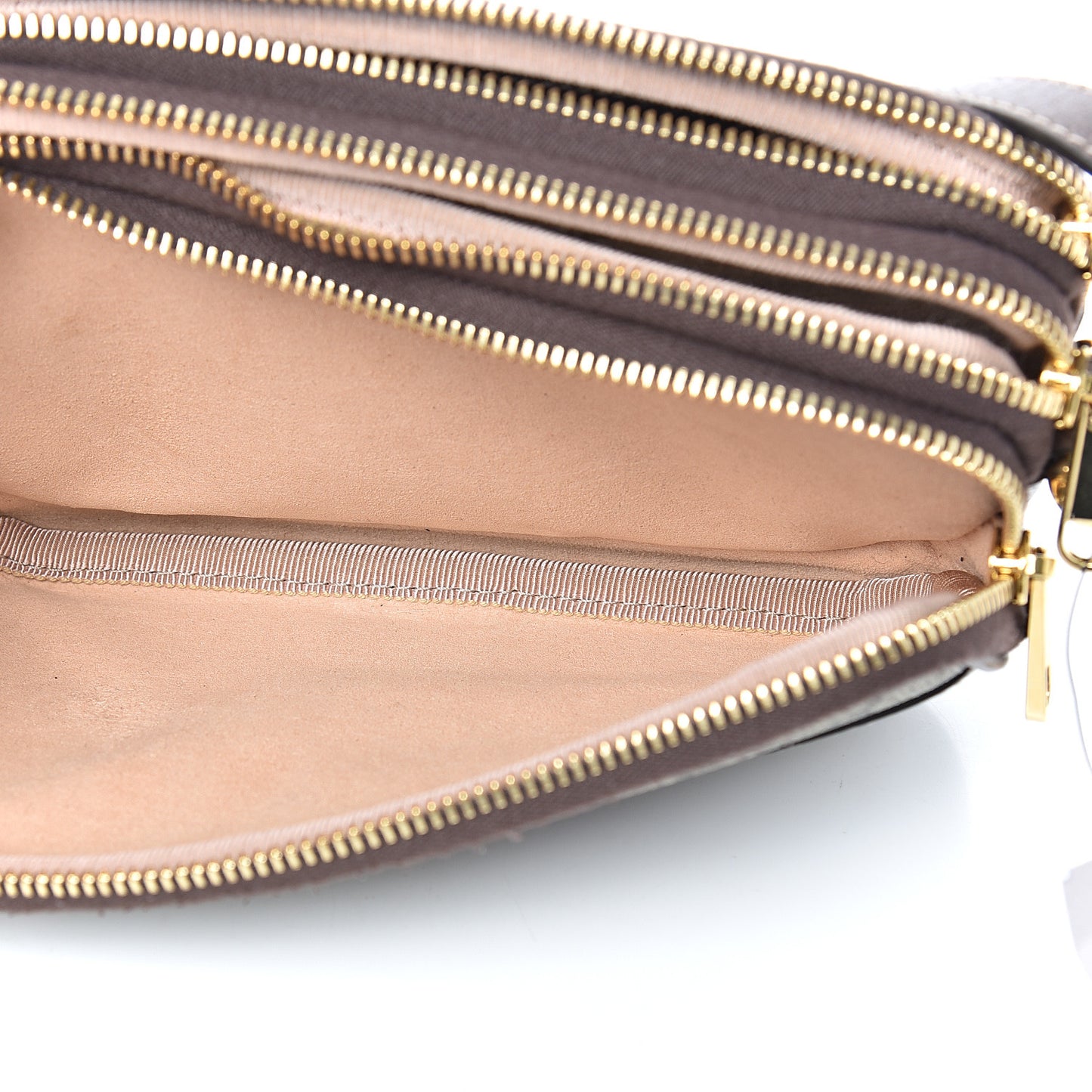 GG Supreme Monogram Web Mini Ophidia GG Bag Brown