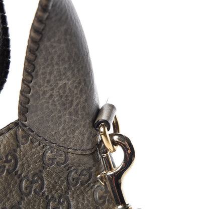 Gucci Guccissima Medium New Jackie Shoulder Bag Olive Green 11 of 13