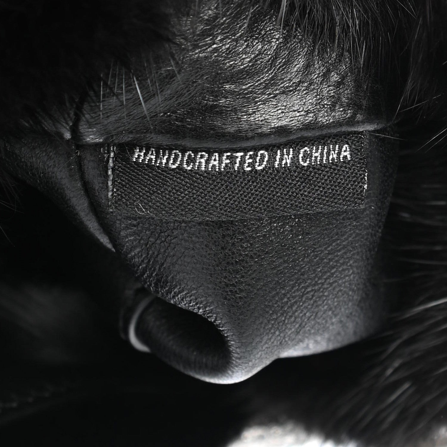 Alexander Wang Fur Micro Mini CEO Bag Black 7 of 8