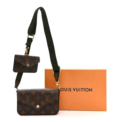 Louis Vuitton Monogram Felicie Strap & Go Kaki 10 of 10