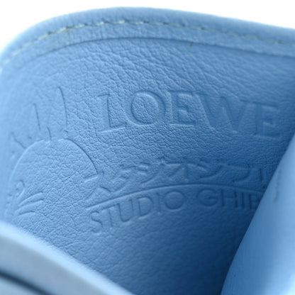 Loewe X MY NEIGHBOR TOTORO Calfskin Card Holder Blue 7 of 8
