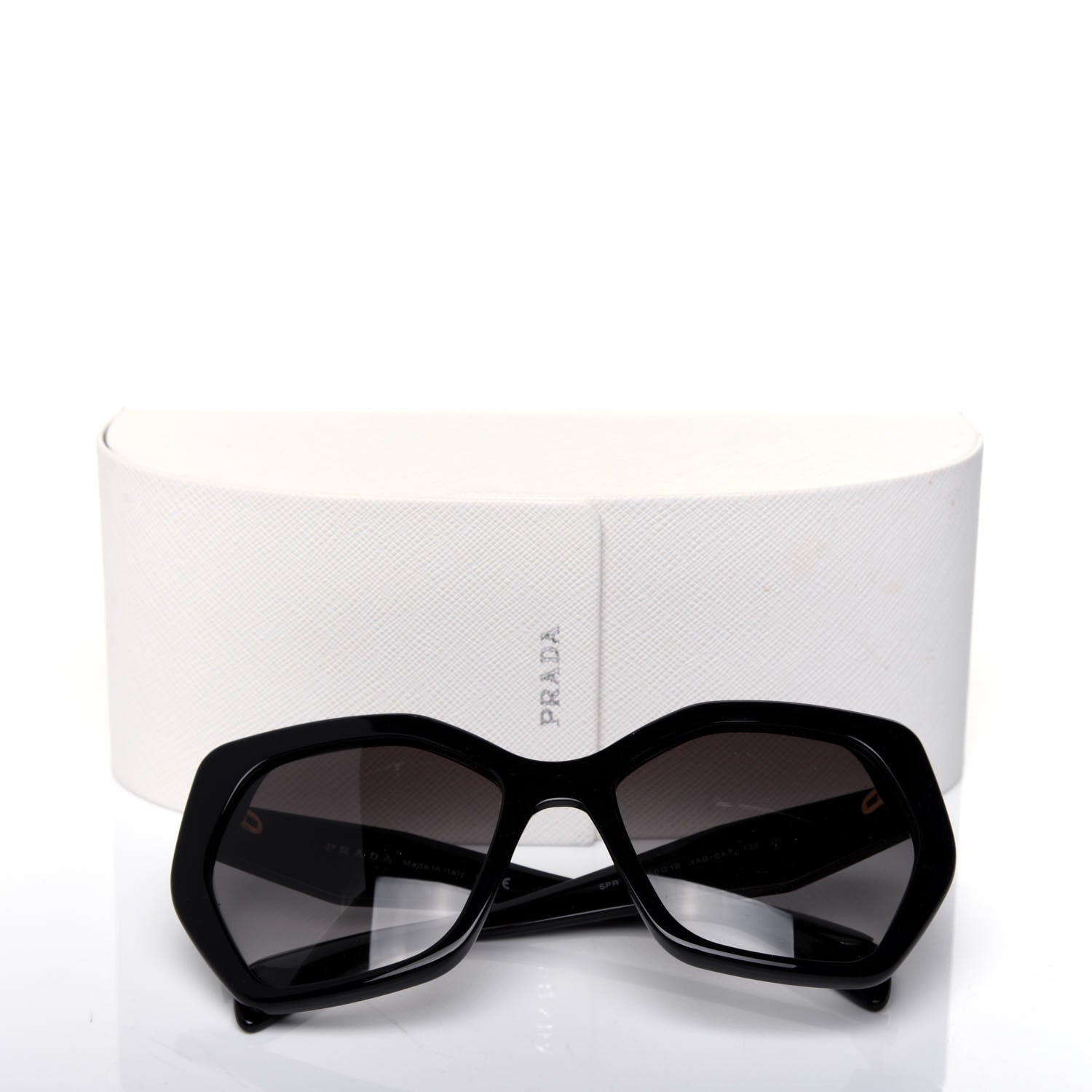 Prada Sunglasses SPR 16R Black 7 of 7
