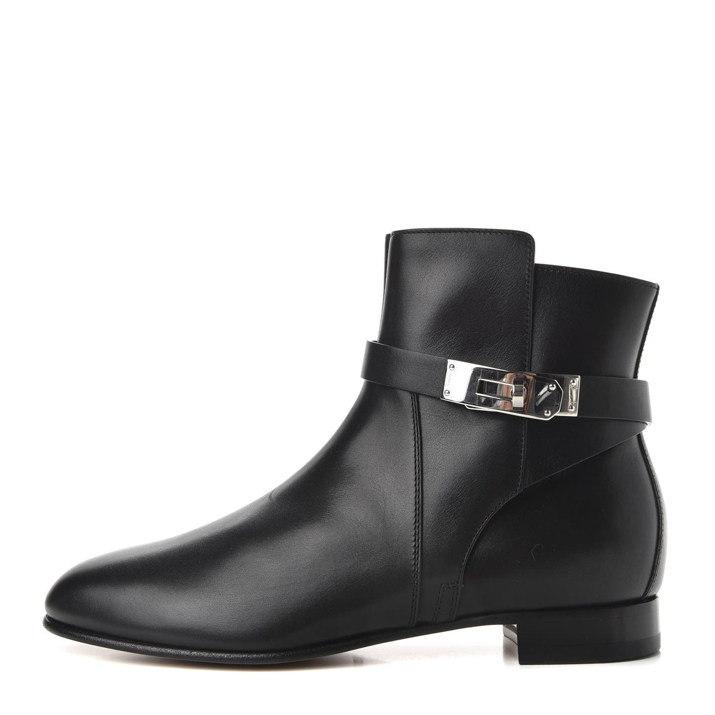 Calfskin Neo Low Boots 37 Black
