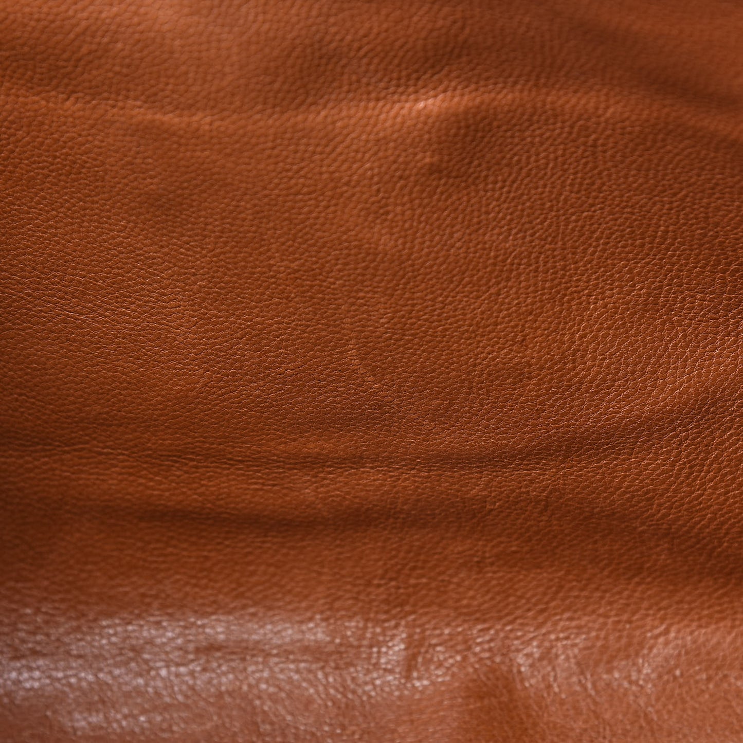 Calfskin Bamboo Bullet Satchel Brown