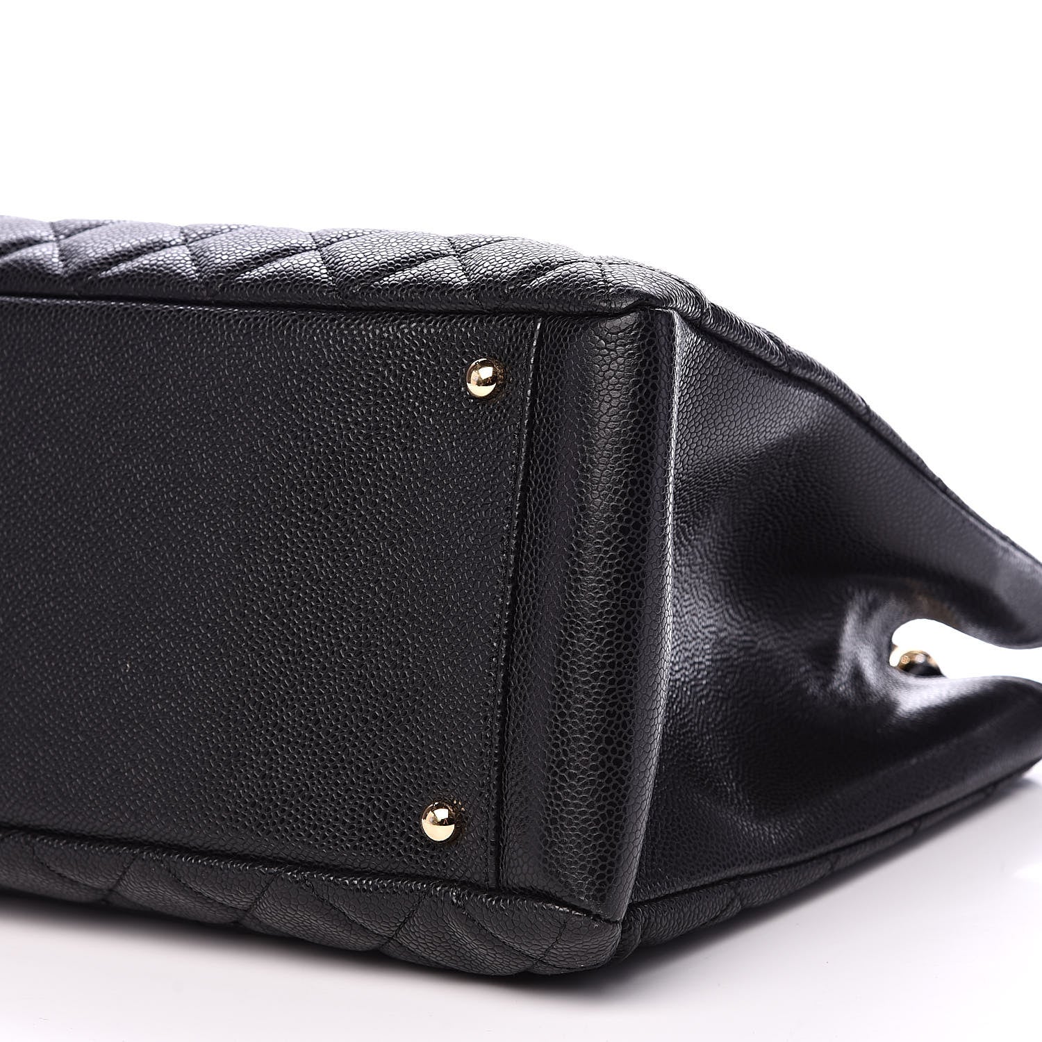 Chanel Caviar Quilted XL Grand Shopping Tote GST Black 10 of 11