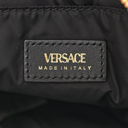 Versace Nylon Tribute Chain Crossbody Shoulder Bag Light Pink 6 of 10