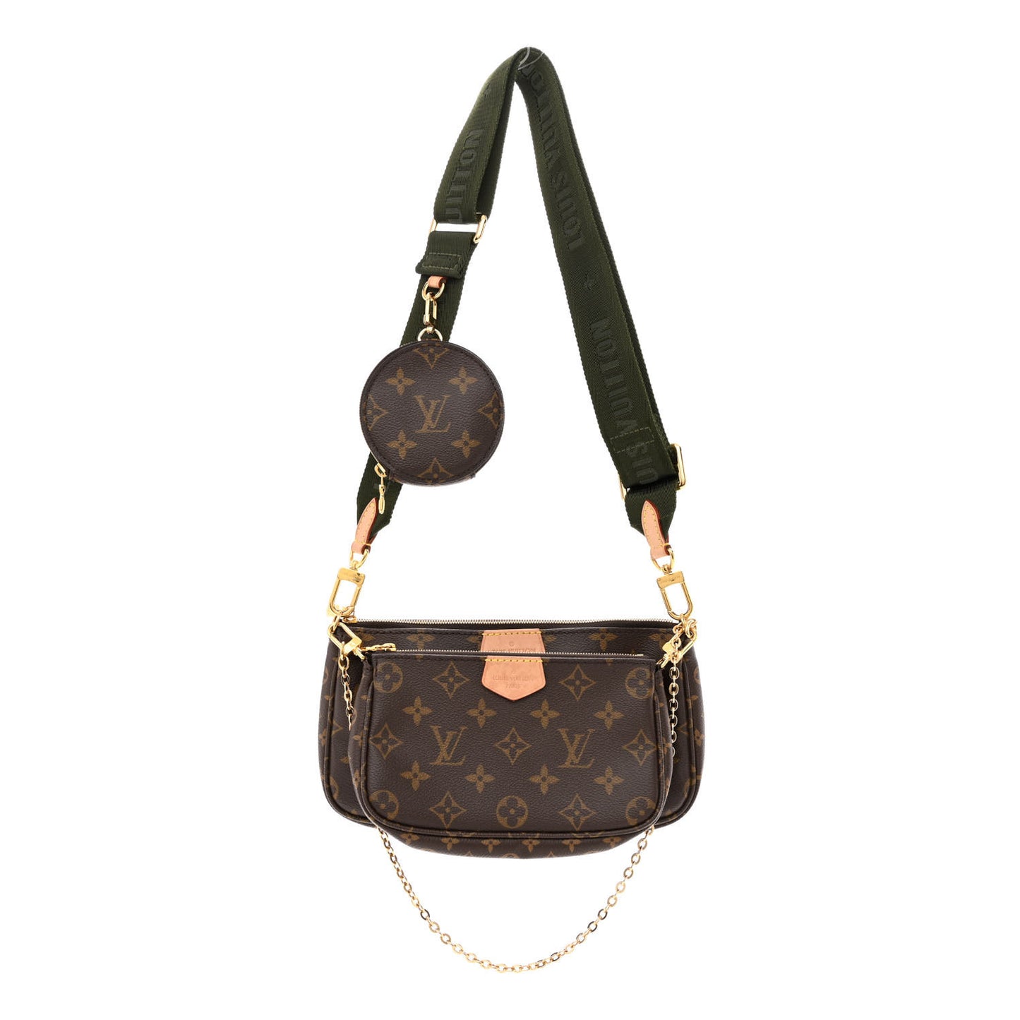 Monogram Multi Pochette Accessories Kaki