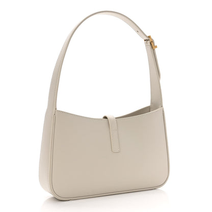 Saint Laurent Smooth Calfskin Le 5 A 7 Hobo Blanc Vintage 3 of 10
