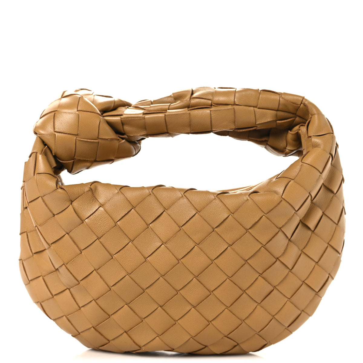 Nappa Intrecciato Mini Jodie Dark Praline