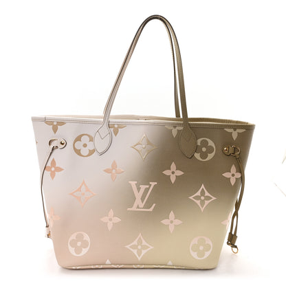Louis Vuitton Monogram Giant Spring In The City Neverfull MM Sunset Kaki 1 of 10