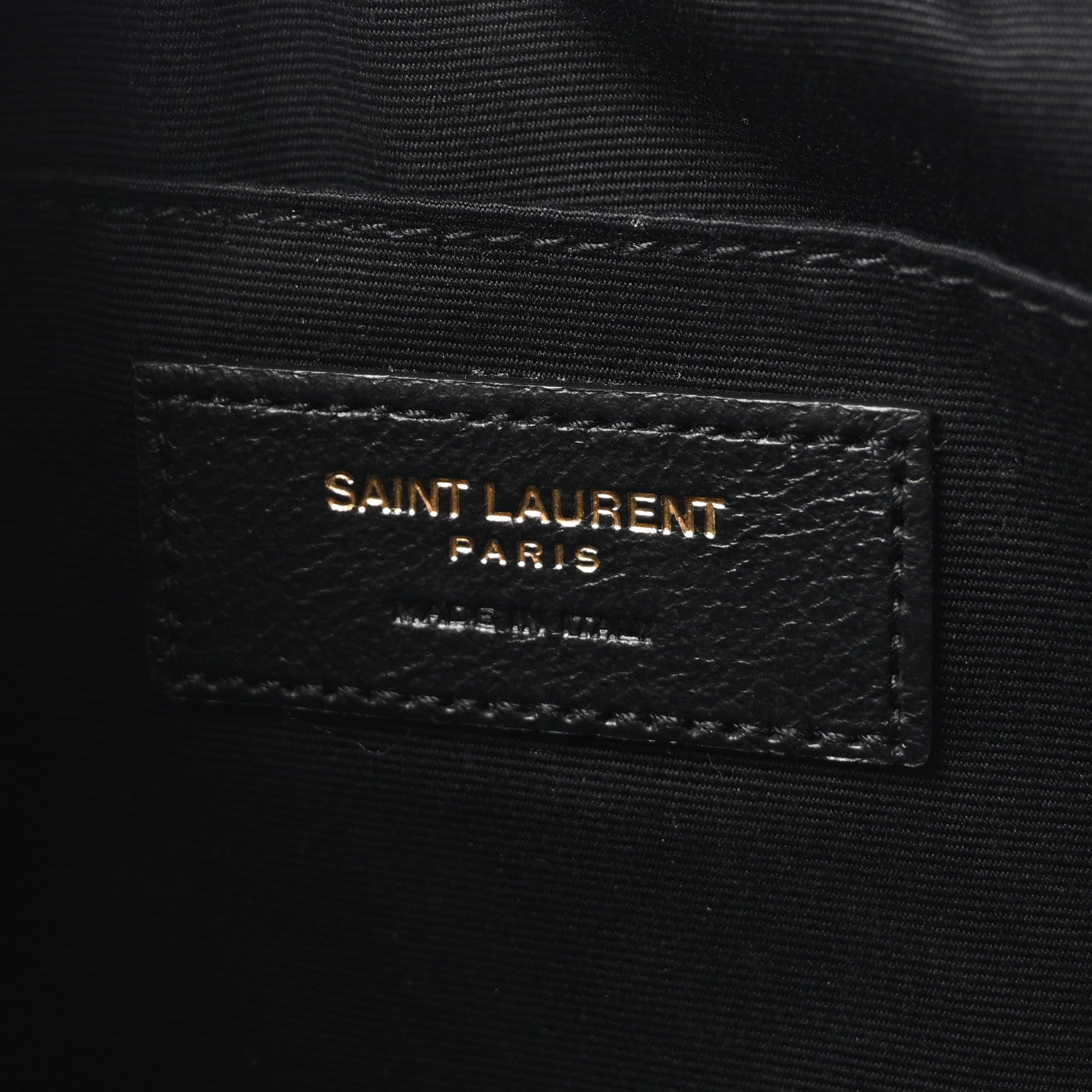 Saint Laurent Calfskin Matelasse Monogram Lou Camera Bag Dark Beige 6 of 11