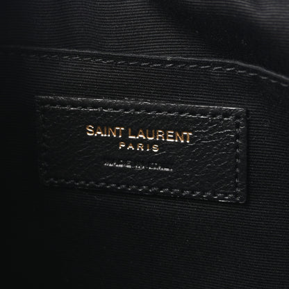 Saint Laurent Calfskin Matelasse Monogram Lou Camera Bag Dark Beige 6 of 11