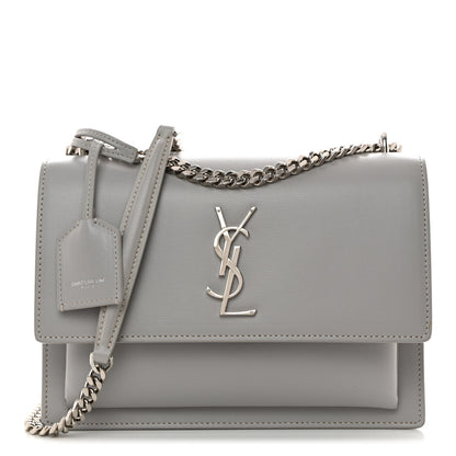 Saint Laurent Calfskin Medium Monogram Sunset Granite 1 of 11