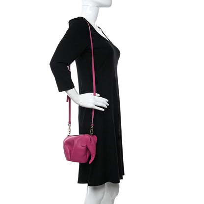 Loewe Calfskin Mini Elephant Crossbody Bag Fuchsia 2 of 8