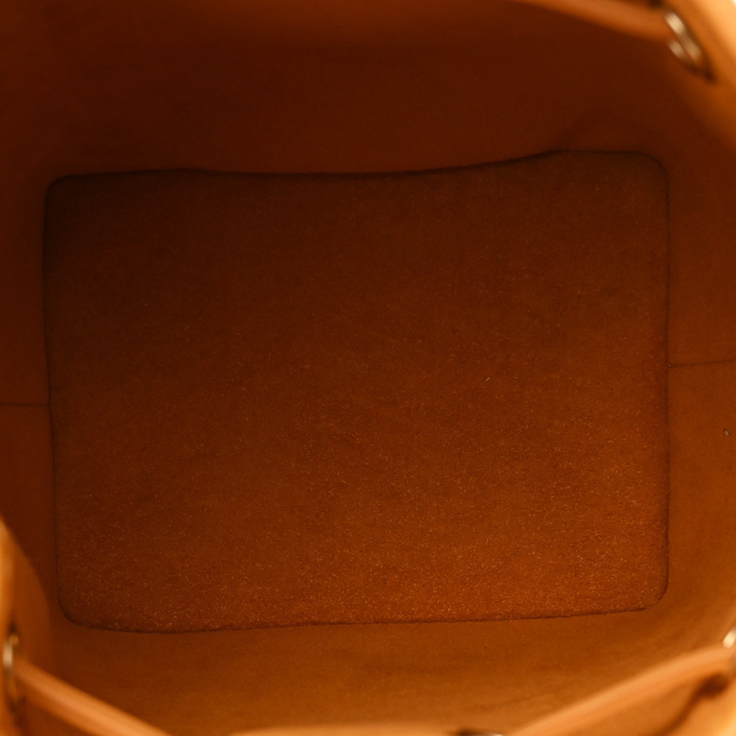 Louis Vuitton Perforated Calfskin Monogram Nano Noe Safran Yellow 5 of 9