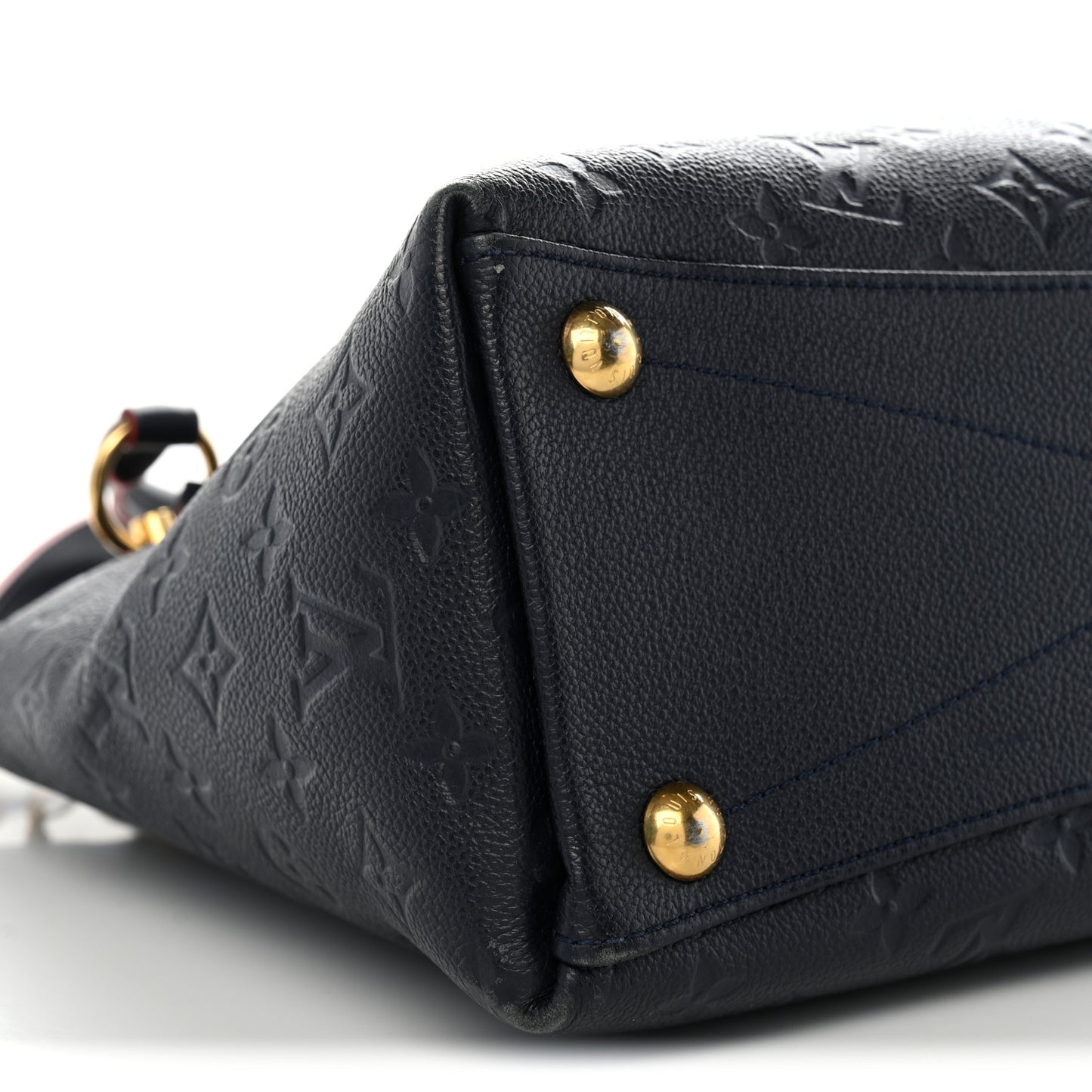 Empreinte V Tote MM Marine Rouge