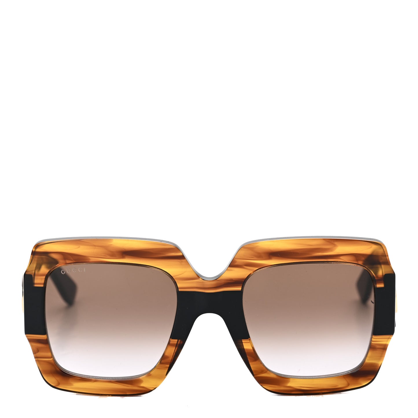 Square Frame GG0178S Sunglasses Havana