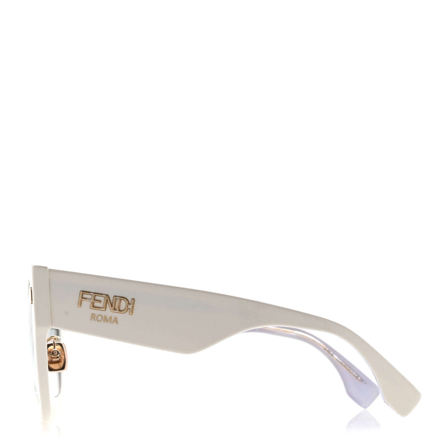 Acetate FF Sunglasses FF 0434/G/S White Gold