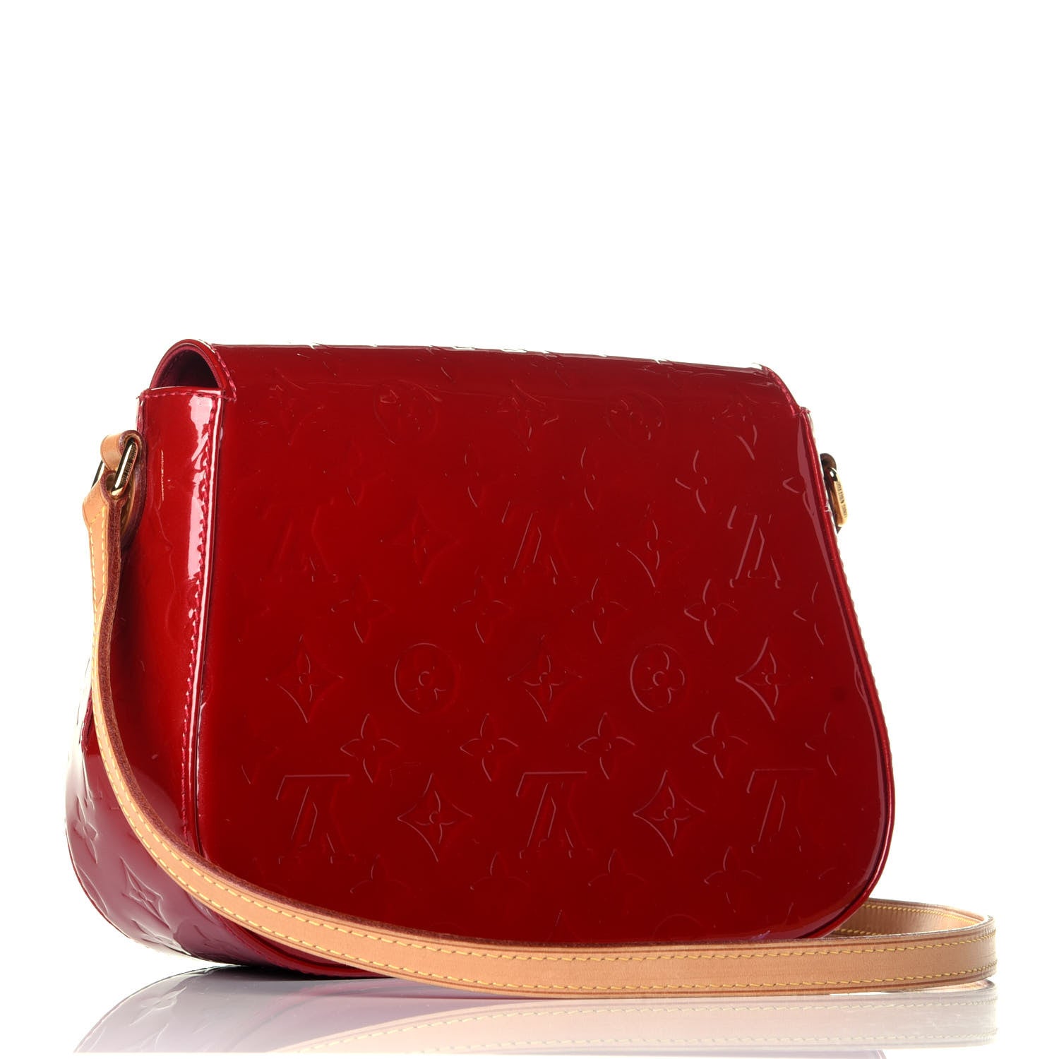 Louis Vuitton Vernis Bellflower GM Pomme D'Amour 3 of 8