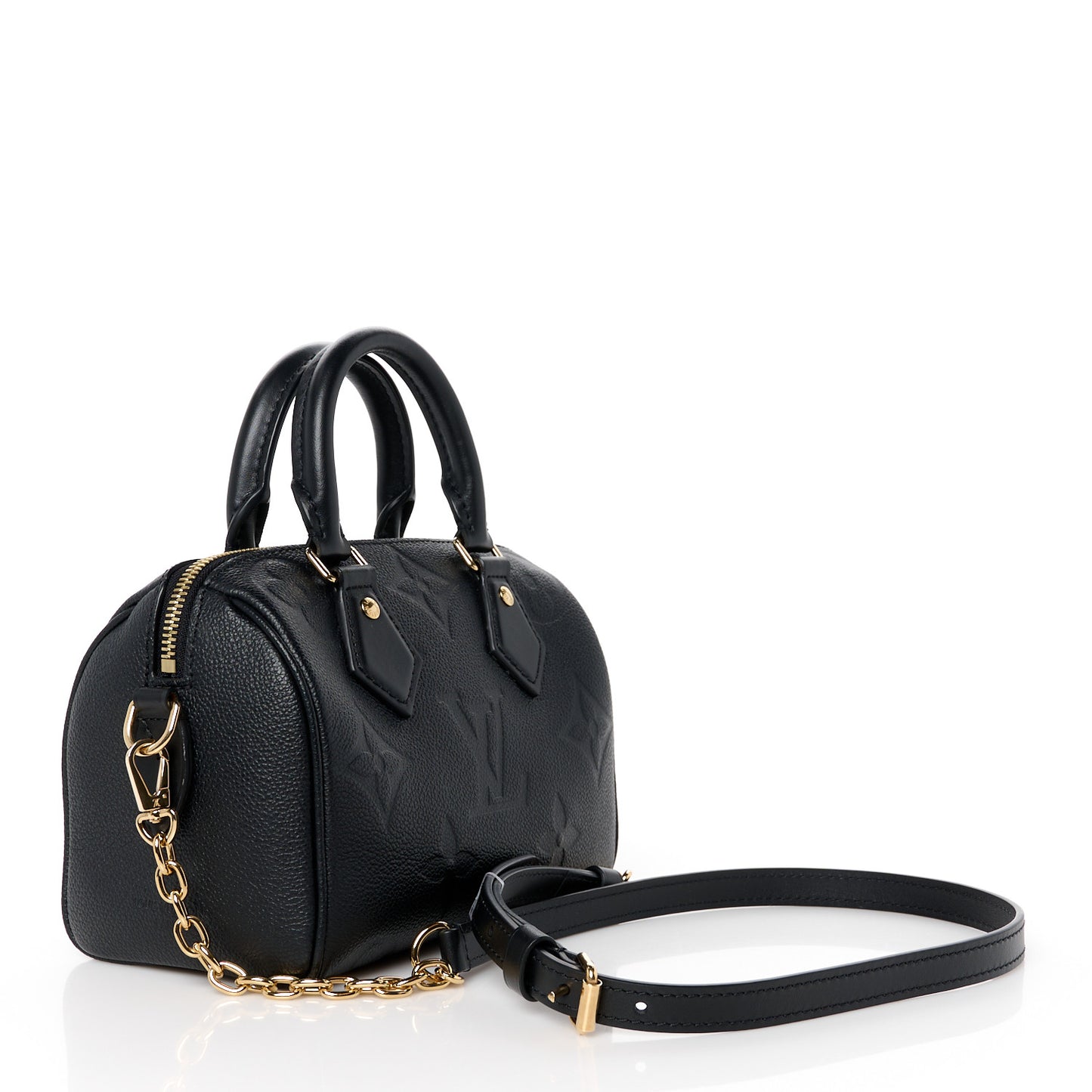 Empreinte Monogram Giant Speedy Bandouliere 20 Black