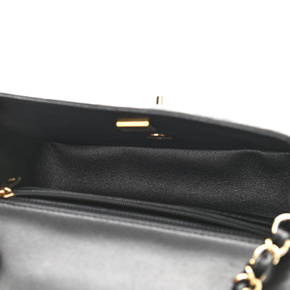 Chanel Lambskin Quilted Mini Rectangular Flap Black 5 of 13