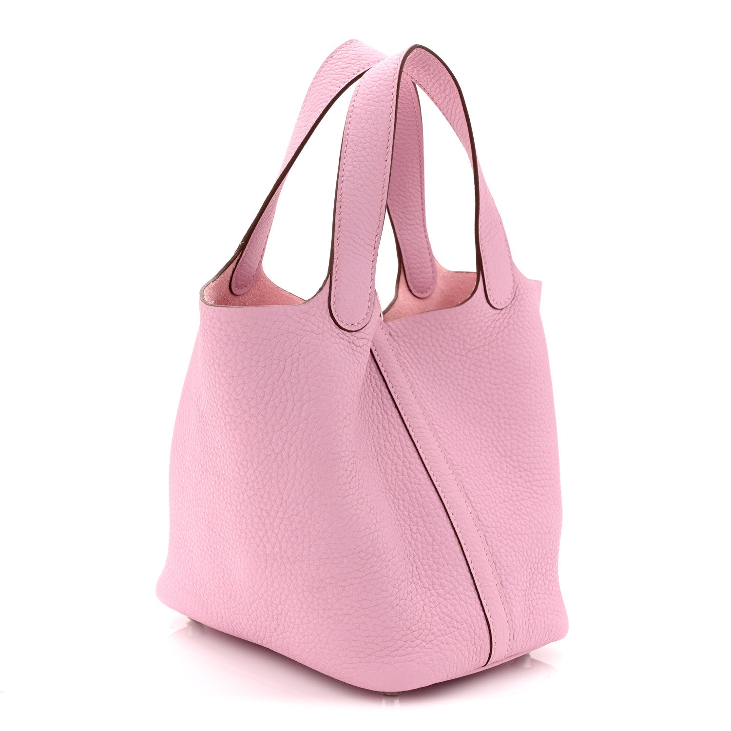 Hermes Taurillon Clemence Picotin Lock 18 PM Mauve Sylvestre 3 of 10