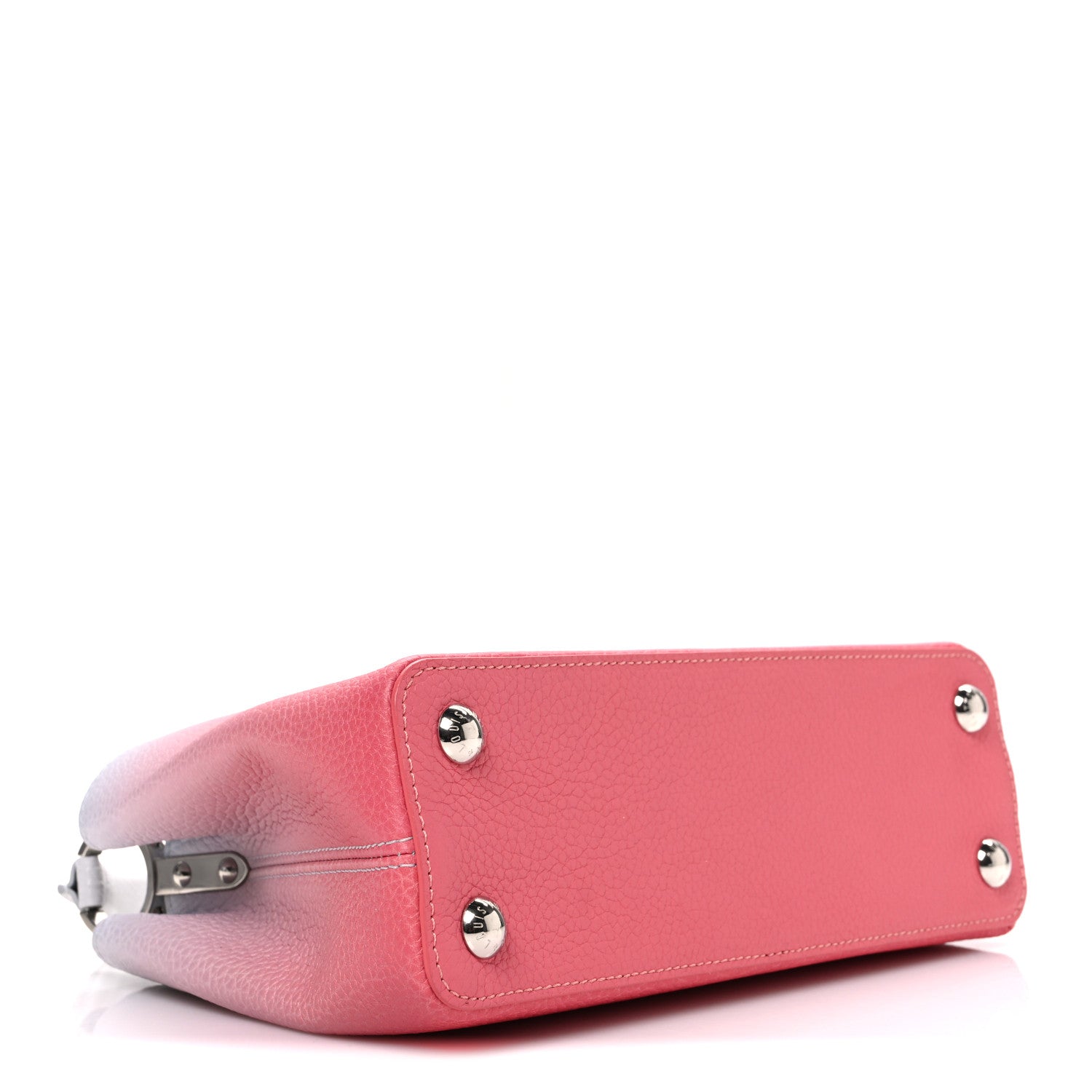 Louis Vuitton Taurillon Gradient Cloudy Capucines BB Corail 4 of 10