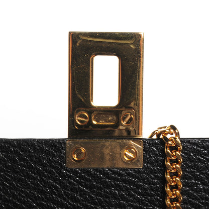 Chloe Grained Lambskin Drew Shoulder Bag Black 7 of 10