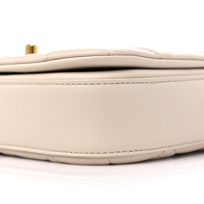 Chanel Calfskin Quilted Mini Nailed CC Flap Bag Beige 9 of 11