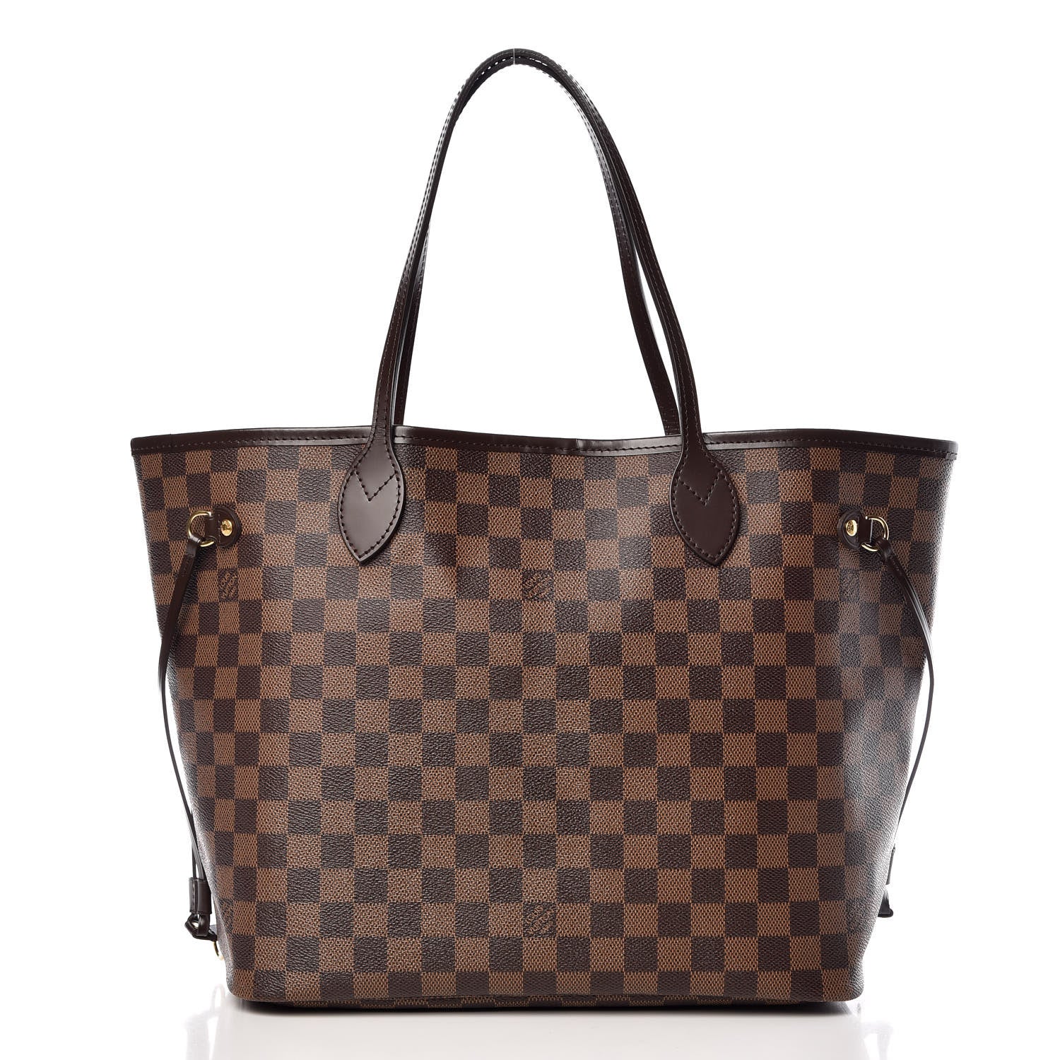Louis Vuitton Damier Ebene Neo Neverfull MM Rose Ballerine 3 of 10