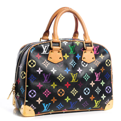 Louis Vuitton Monogram Multicolor Trouville Black 3 of 7