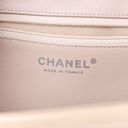 Chanel Patent Horizontal Quilted Jumbo Single Flap Pink 5 of 12