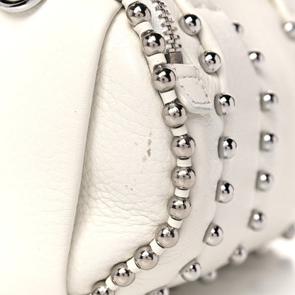 Alexander Wang Calfskin Studded Mini Rockie White Rodium Hardware 13 of 16