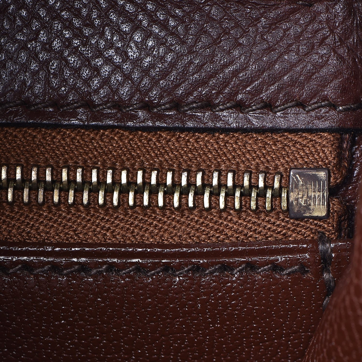 Hermes Courchevel Retourne Kelly 32 Chocolate 20 of 37