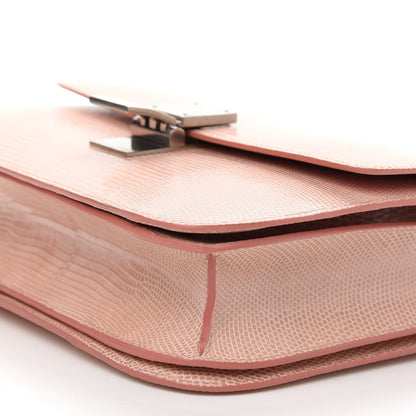 Celine Lizard Medium Classic Box Flap Bag Pink 8 of 8