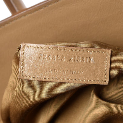 Saint Laurent Calfskin Small Sac De Jour Taupe 8 of 25