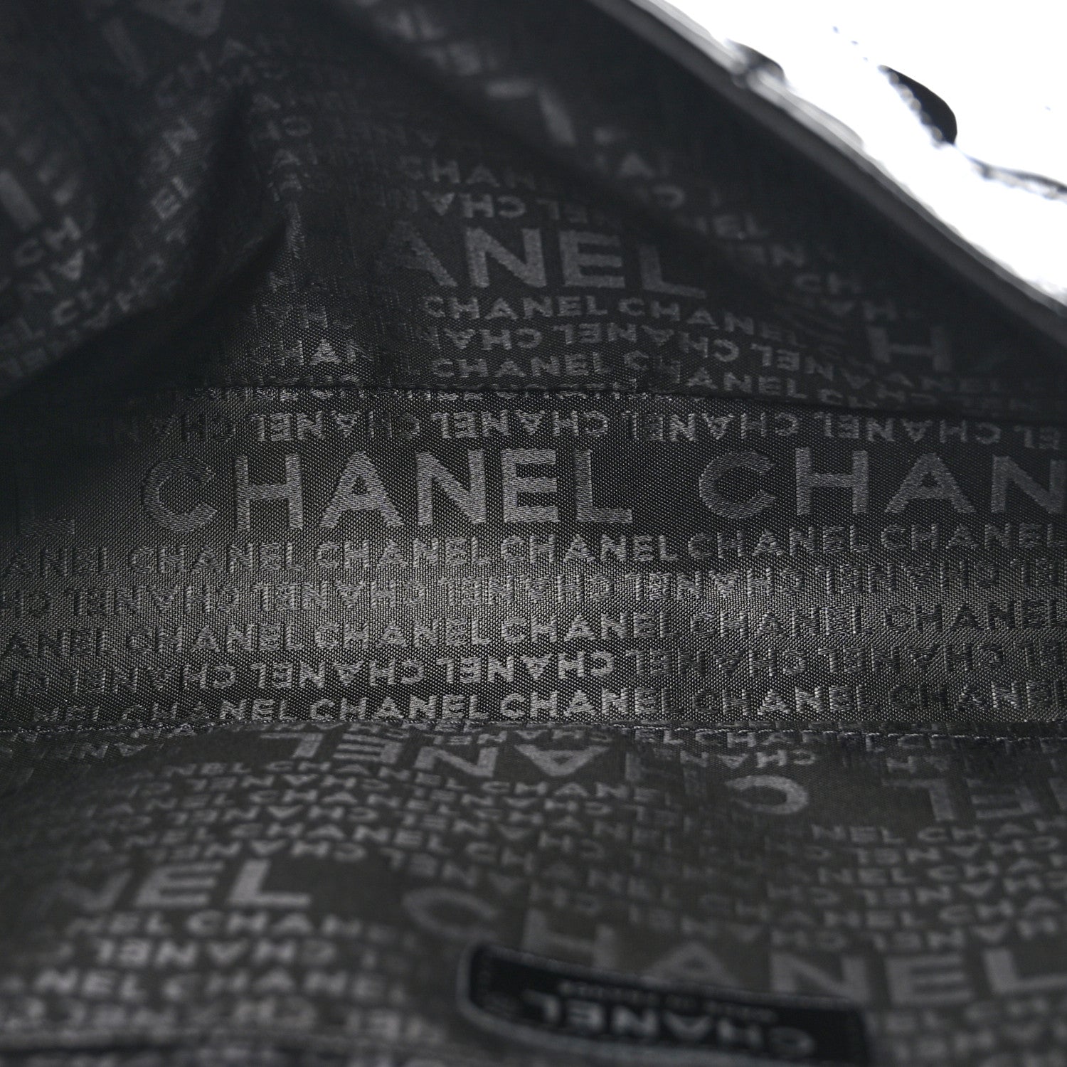 Chanel Patent Quilted Jumbo Diagonal CC Flap Black 5 of 11