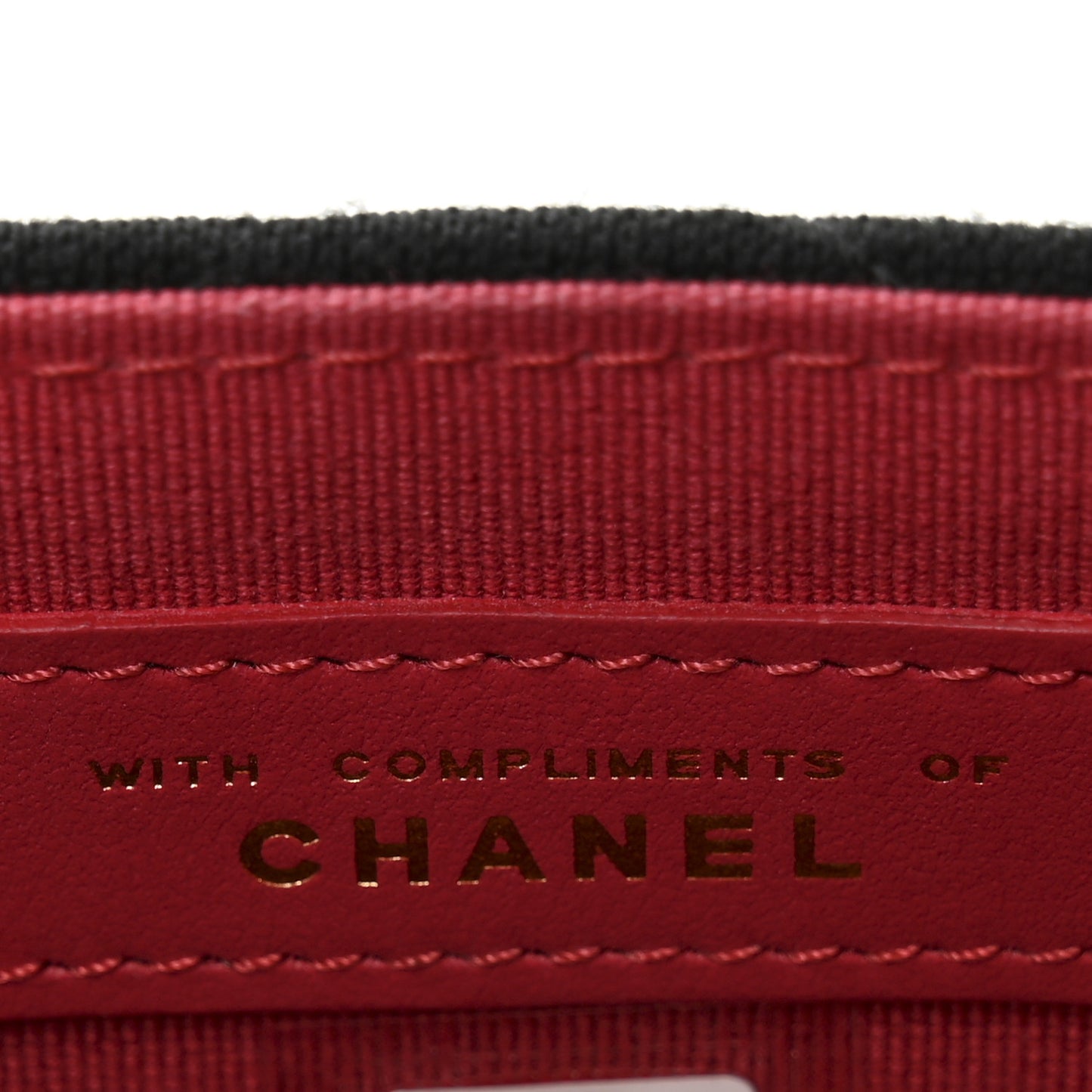 Jersey Quilted Micro Mini Flap Black
