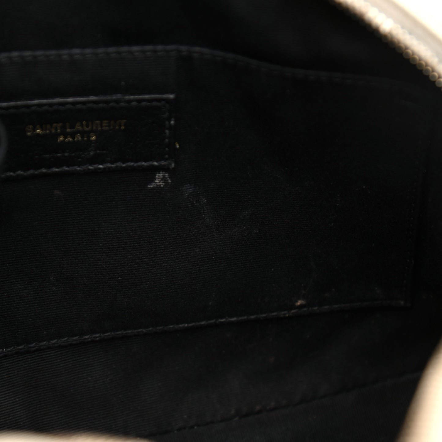 Calfskin Matelasse Monogram Lou Camera Bag Crema Soft