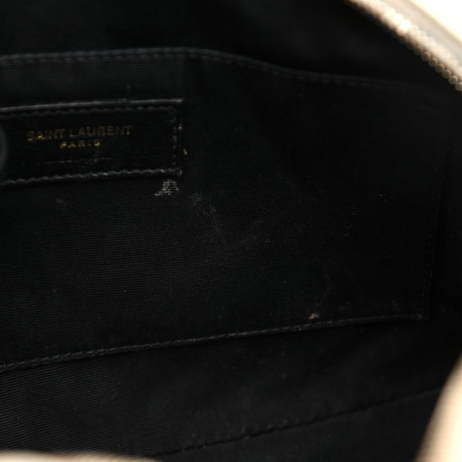Saint Laurent Calfskin Matelasse Monogram Lou Camera Bag Crema Soft 12 of 21