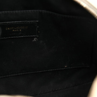 Saint Laurent Calfskin Matelasse Monogram Lou Camera Bag Crema Soft 12 of 21