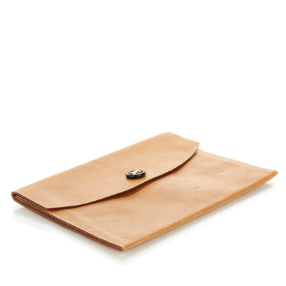 Hermes Courchevel Rio Clutch Gold 4 of 6