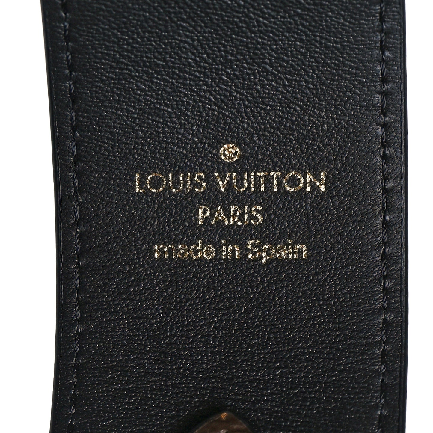 Monogram Bandouliere Shoulder Strap Black